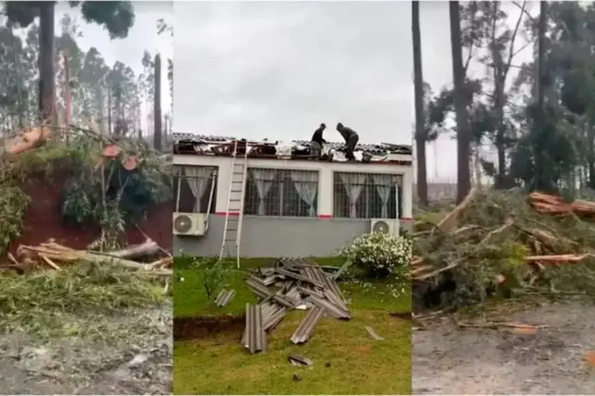 Tornados en Brasil: consecuencias y daños Tornados en Brasil: consecuencias y daños